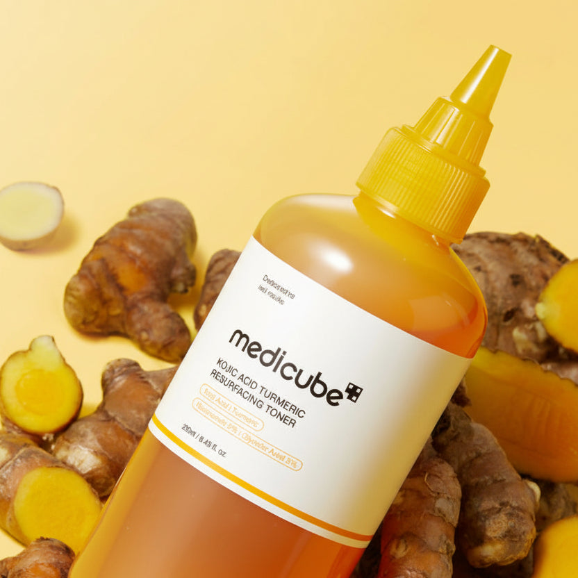 Medicube Kojic Acid Turmeric Toner 250ml at Embé Skin Korean and Japanese Beauty Skincare