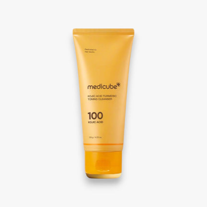 Medicube Kojic Acid Turmeric Toning Cleanser 120g at Embé Skin Korean and Japanese Beauty Skincare