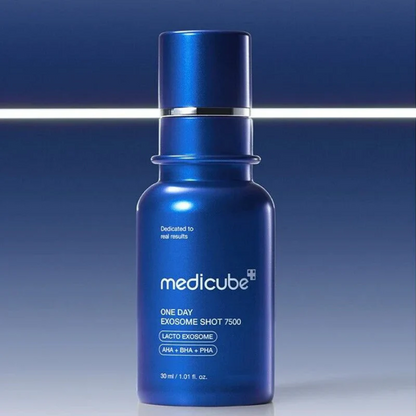 Medicube One Day Exosome Shot Pore Ampoule 7500 30ml at Embé Skin Korean and Japanese Beauty Skincare