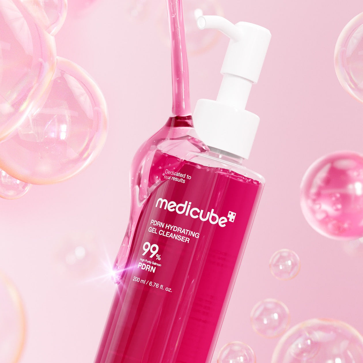 Medicube PDRN Hydrating Gel Cleanser 200ml at Embé Skin Korean and Japanese Beauty Skincare