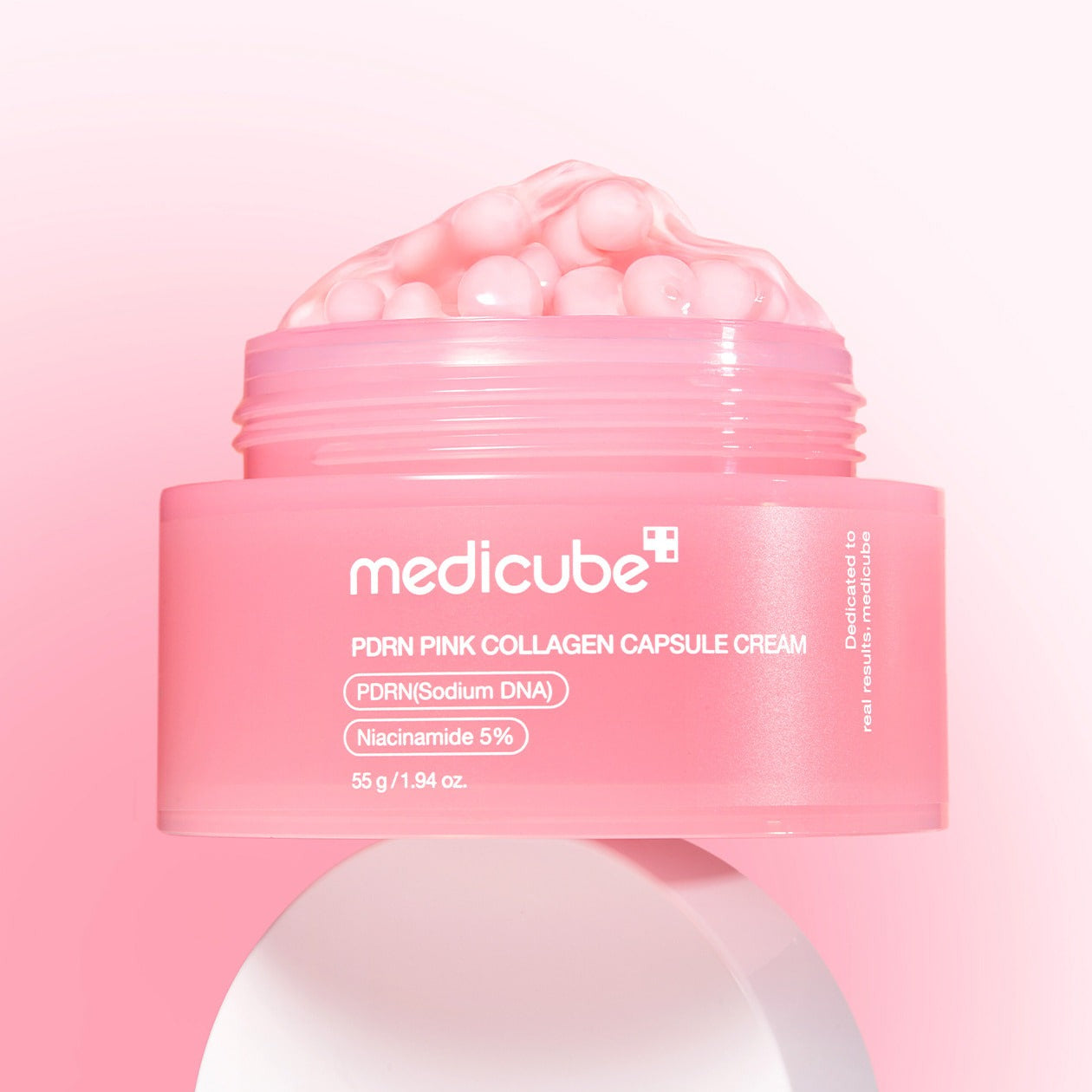 Medicube PDRN Pink Collagen Capsule Cream 55g at Embé Skin Korean and Japanese Beauty Skincare