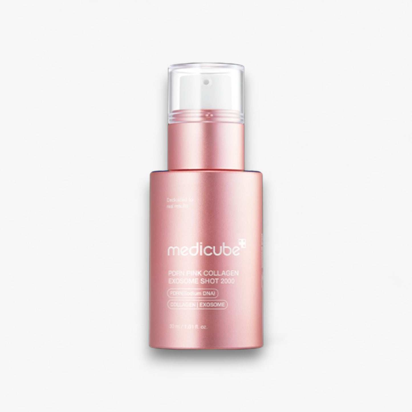 Medicube PDRN Pink Collagen Exosome Shot Serum 2000 30ml at Embé Skin Korean and Japanese Beauty Skincare