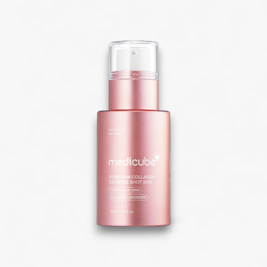 Medicube PDRN Pink Collagen Exosome Shot Serum 2000 30ml at Embé Skin Korean and Japanese Beauty Skincare