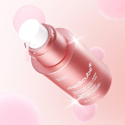 Medicube PDRN Pink Collagen Exosome Shot Serum 7500 30ml at Embé Skin Korean and Japanese Beauty Skincare