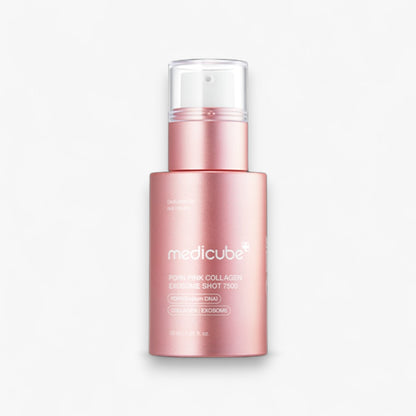Medicube PDRN Pink Collagen Exosome Shot Serum 7500 30ml at Embé Skin Korean and Japanese Beauty Skincare