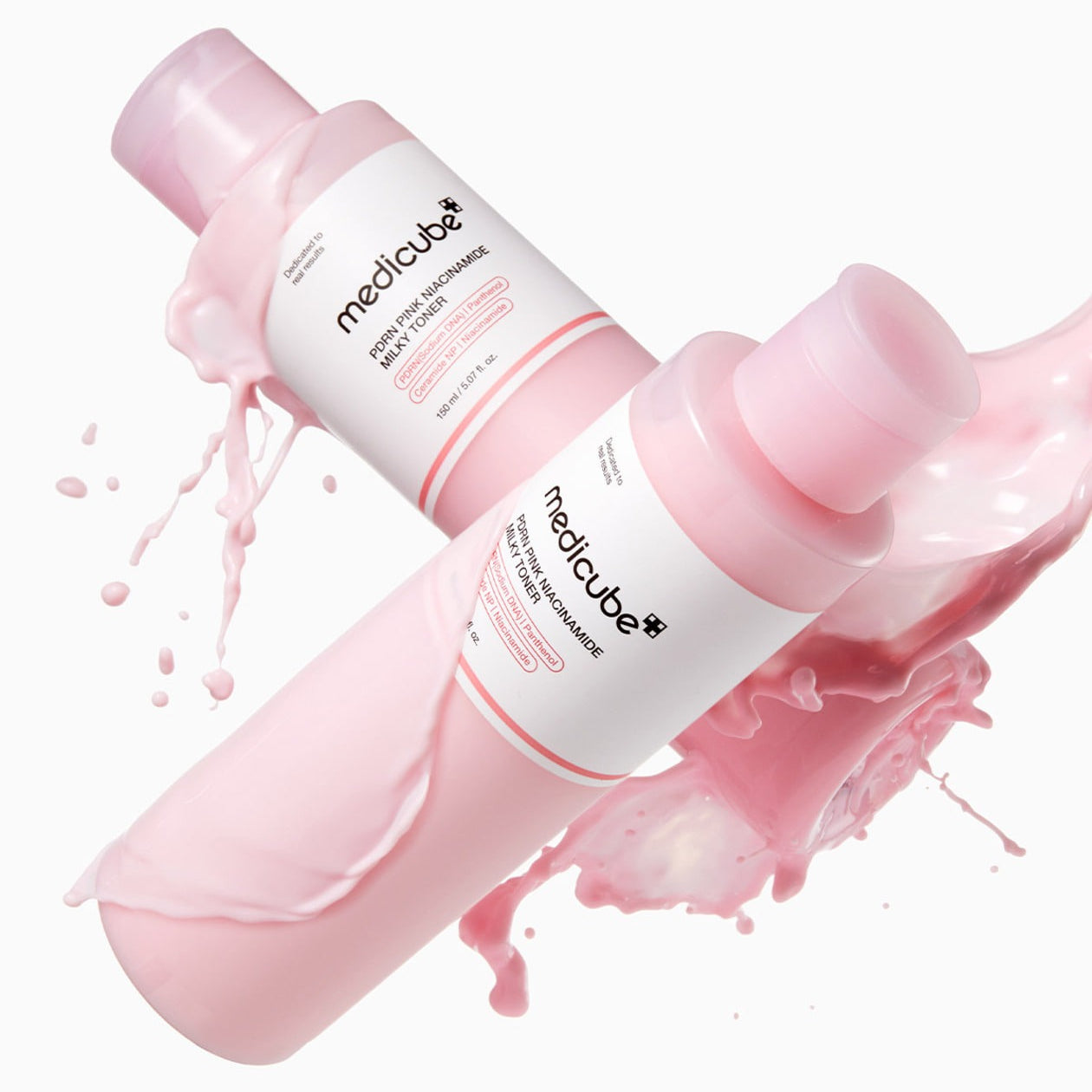 Medicube PDRN Pink Niacinamide Milky Toner 150ml at Embé Skin Korean and Japanese Beauty Skincare