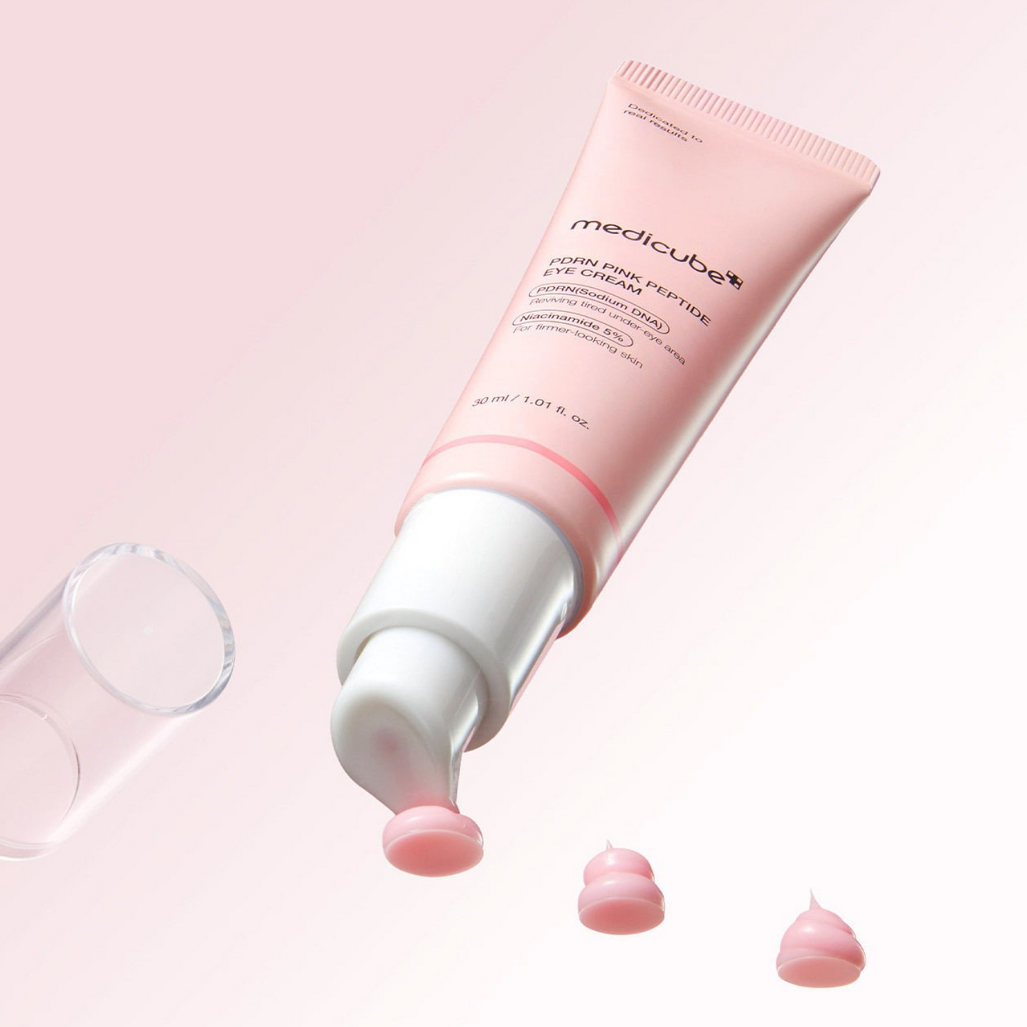 Medicube PDRN Pink Peptide Eye Cream 30ml at Embé Skin Korean and Japanese Beauty Skincare