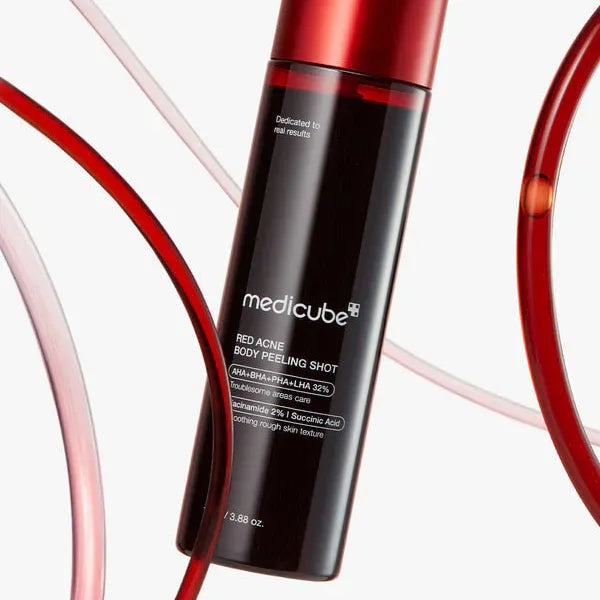 Medicube Red Acne Body Peeling Shot 110g at Embé Skin Korean and Japanese Beauty Skincare