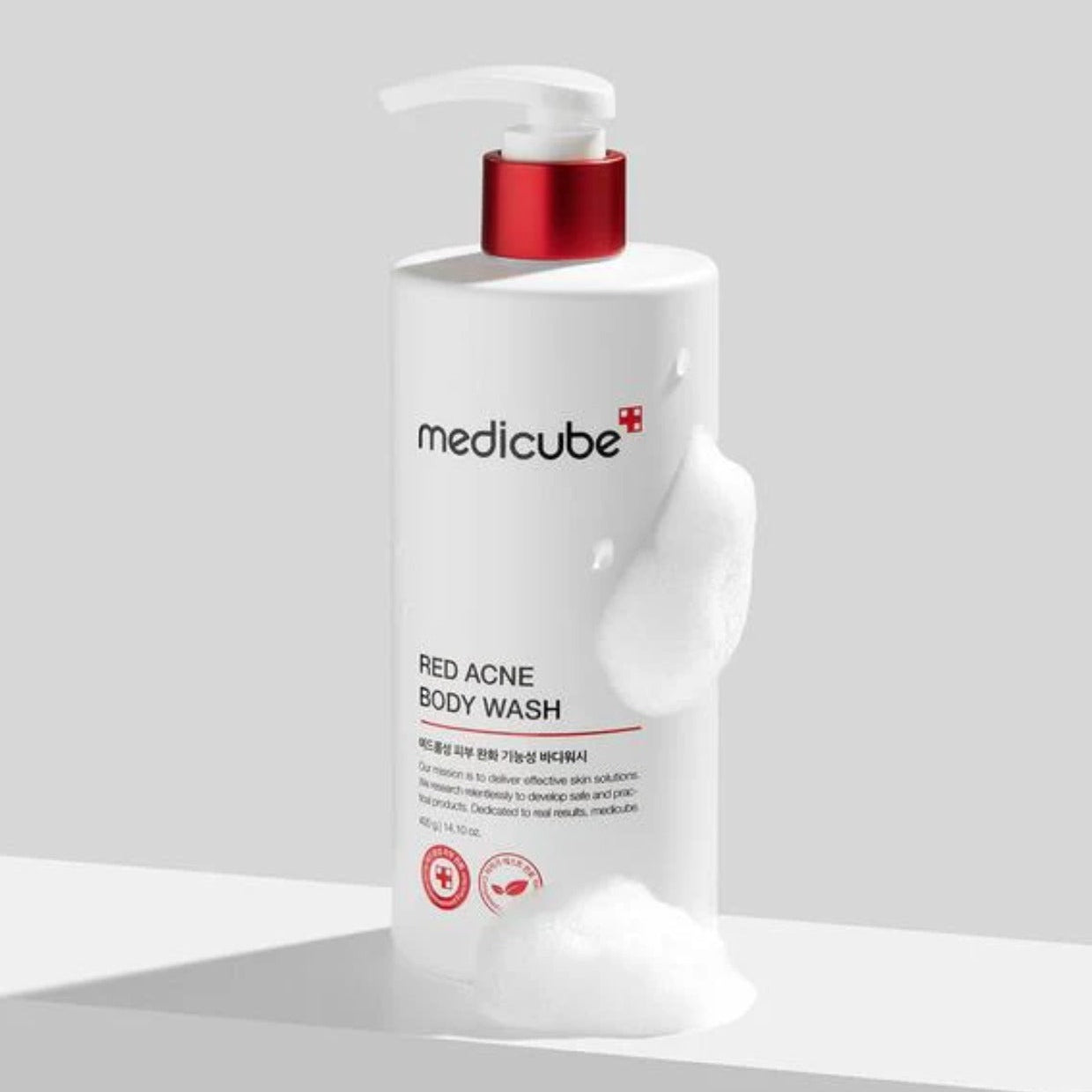 Medicube Red Acne Body Wash 2.0 400g at Embé Skin Korean and Japanese Beauty Skincare