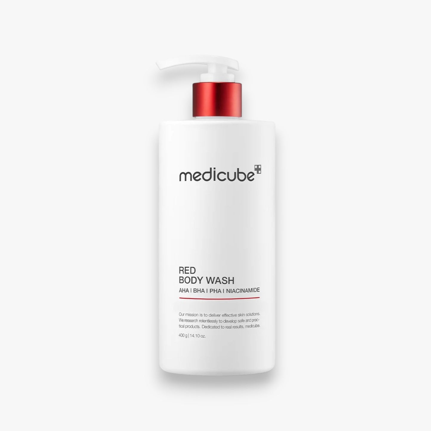 Medicube Red Acne Body Wash 2.0 400g at Embé Skin Korean and Japanese Beauty Skincare