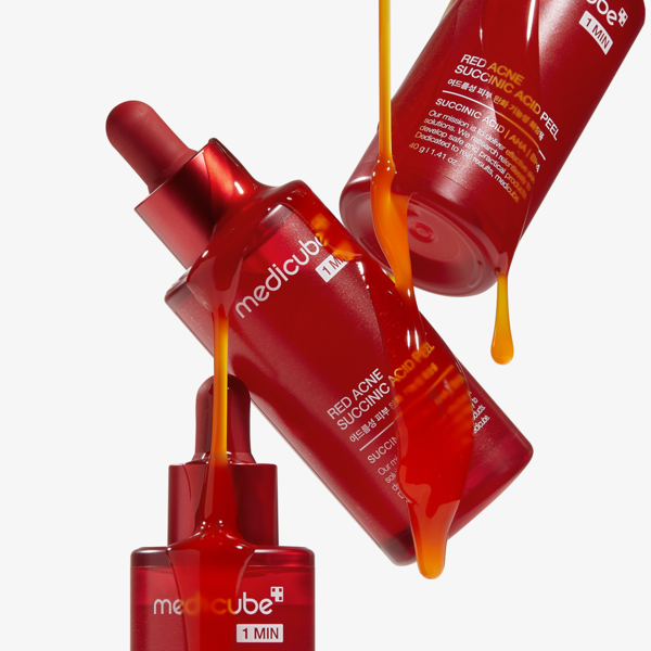 Medicube Red Acne Succinic Acid Peel 40g at Embé Skin Korean and Japanese Beauty Skincare