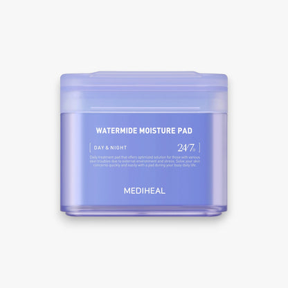 MEDIHEAL Watermide Toner Pad 170ml 100 Pads at Embé Skin Korean and Japanese Beauty Skincare