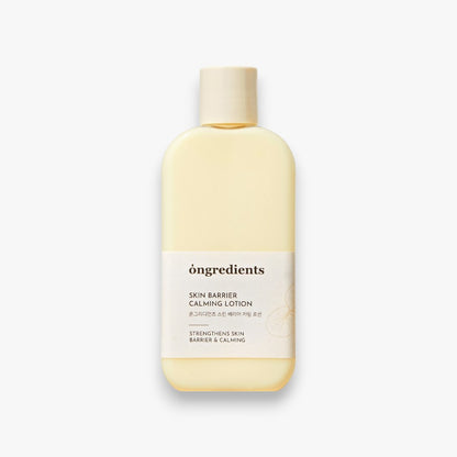Ongredients Skin Barrier Calming Lotion 220ml at Embé Skin Korean and Japanese Beauty Skincare