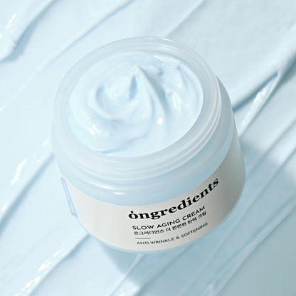 Ongredients Slow Aging Cream 50ml at Embé Skin Korean and Japanese Beauty Skincare