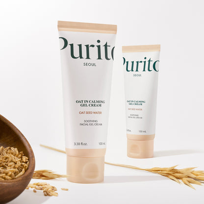 Purito SEOUL Oat-In Calming Gel Cream 100ml at Embé Skin Korean and Japanese Beauty Skincare