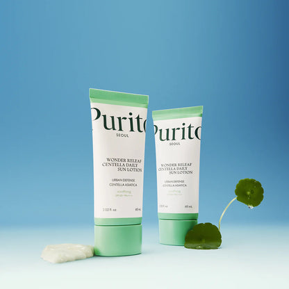 Purito SEOUL Wonder Releaf Centella Daily Sun Lotion 60ml at Embé Skin Korean and Japanese Beauty Skincare