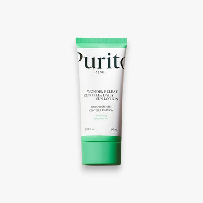 Purito SEOUL Wonder Releaf Centella Daily Sun Lotion 60ml at Embé Skin Korean and Japanese Beauty Skincare