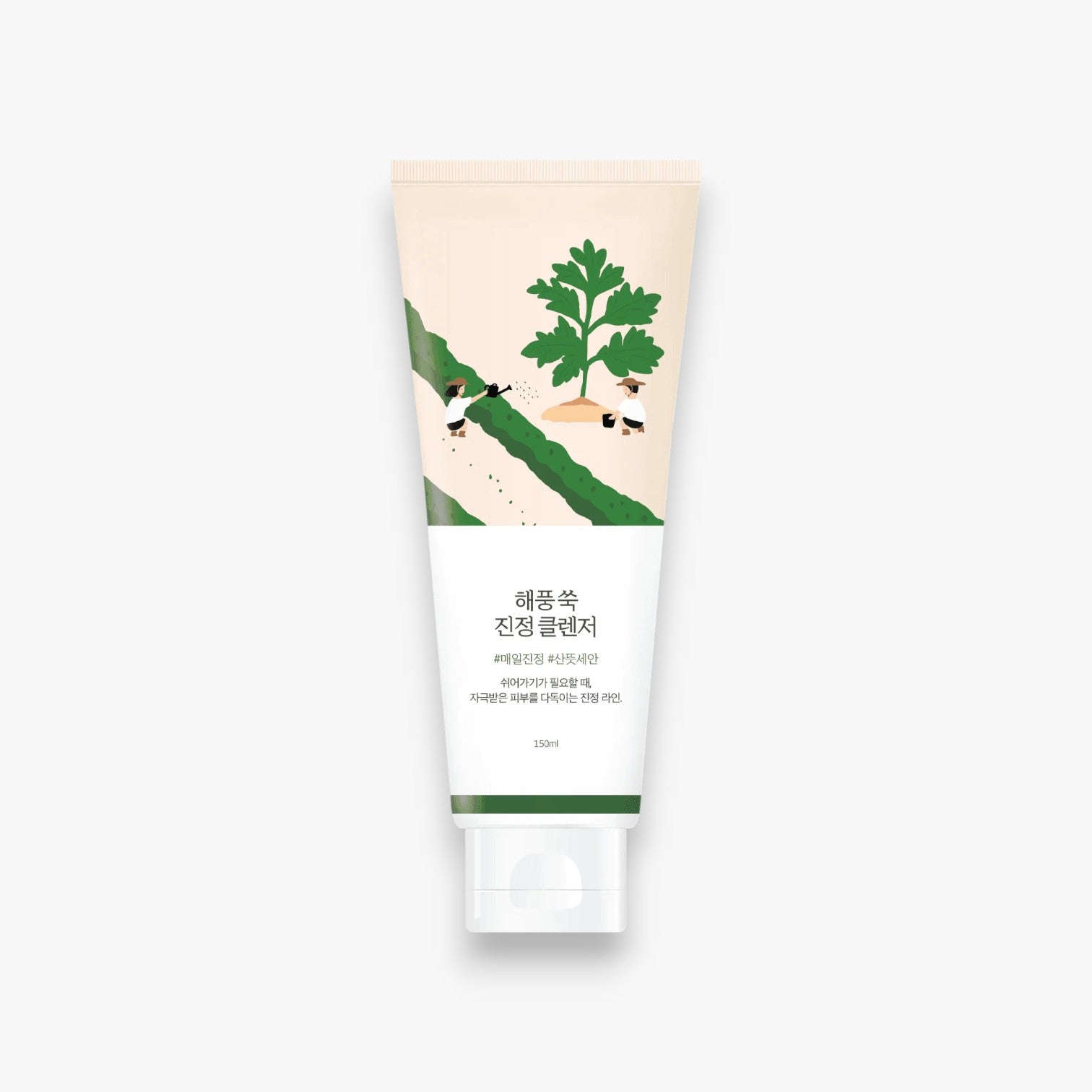 ROUND LAB Mugwort Calming Cleanser 150ml at Embé Skin Korean and Japanese Beauty Skincare