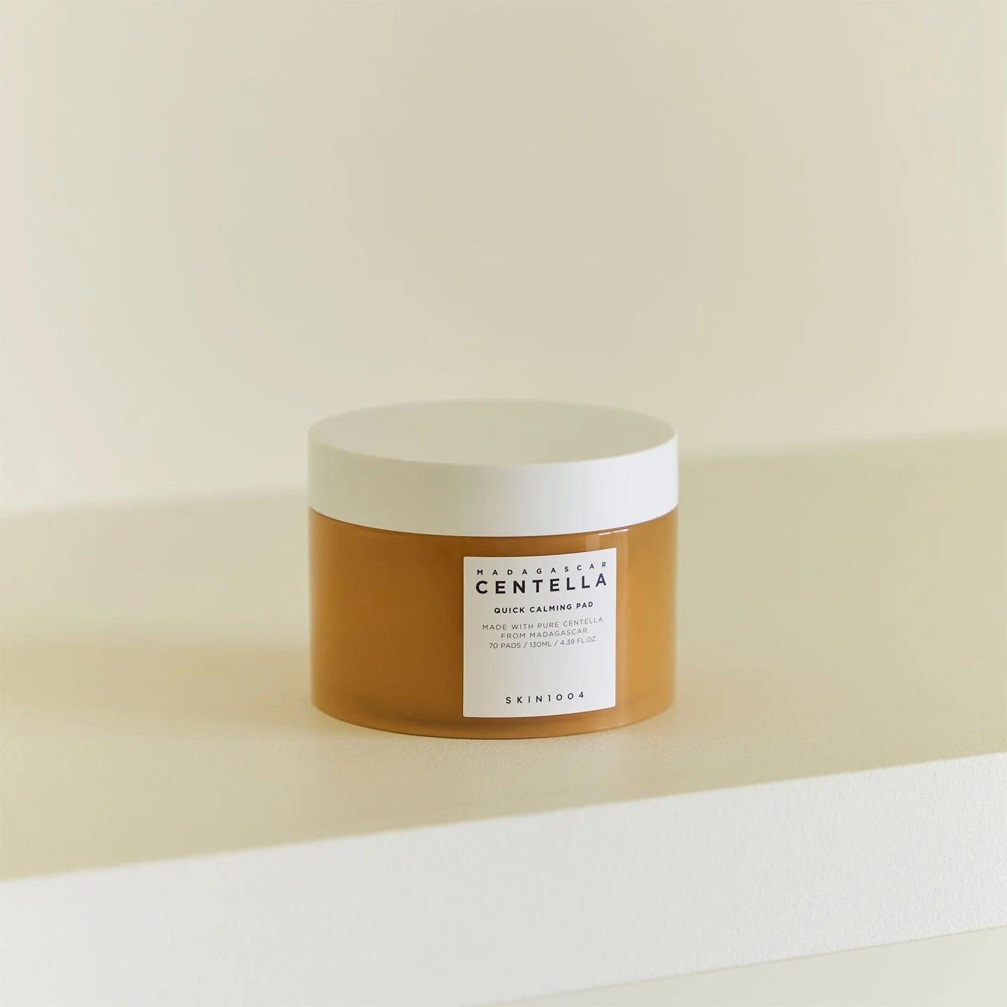 SKIN1004 Madagascar Centella Quick Calming Pad 70 Pads at Embé Skin Korean and Japanese Beauty Skincare