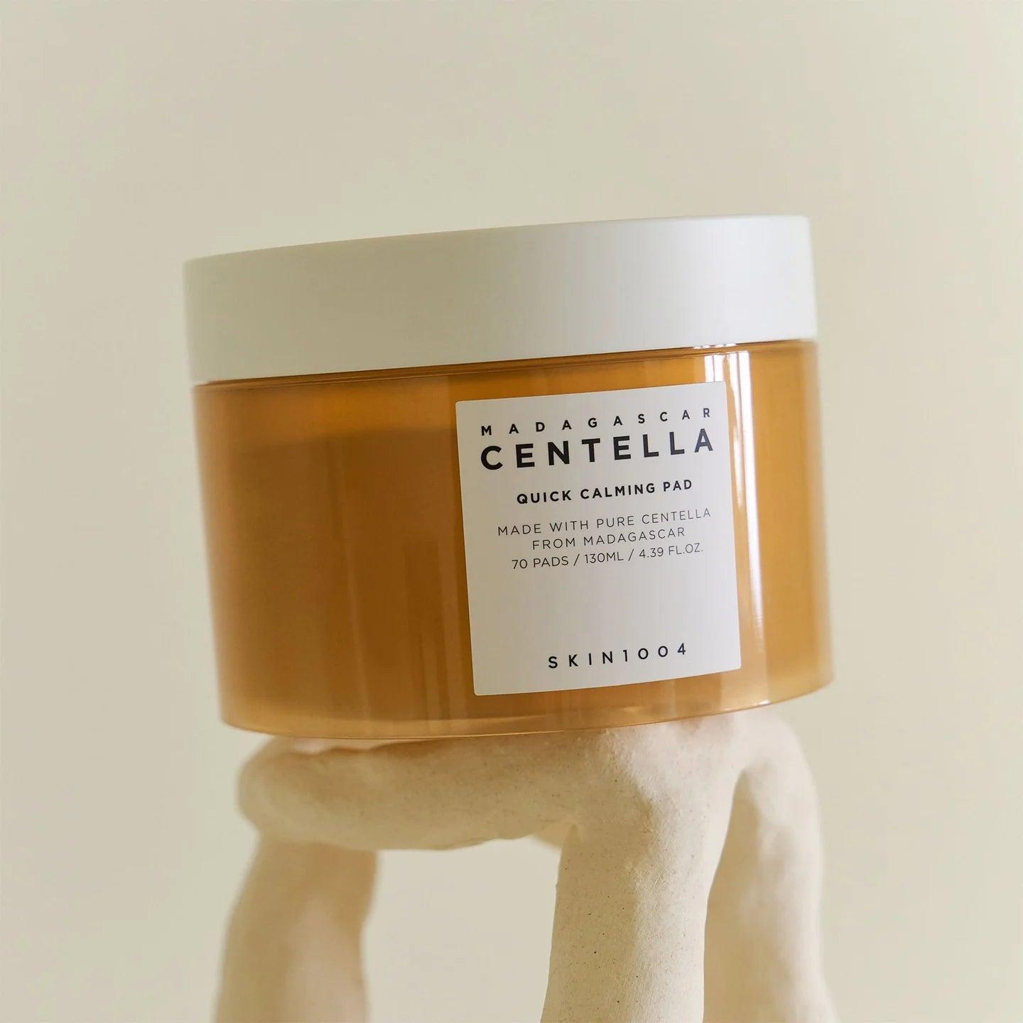 SKIN1004 Madagascar Centella Quick Calming Pad 70 Pads at Embé Skin Korean and Japanese Beauty Skincare