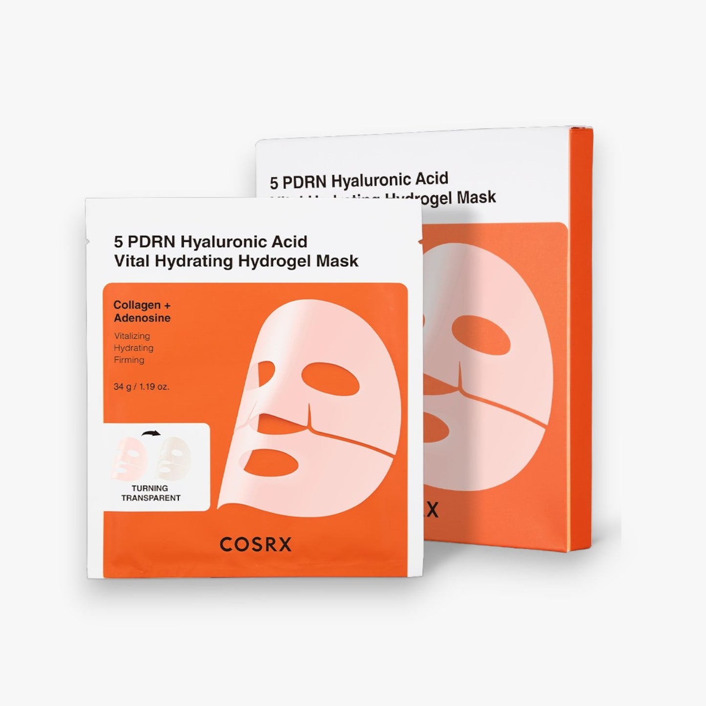 5 PDRN Hyaluronic Acid Vital Hydrating Hydrogel Mask