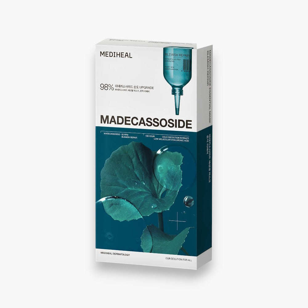 MEDIHEAL Madecassoside Essential Blemish Repair Mask at Embé Skin Korean and Japanese Beauty Skincare