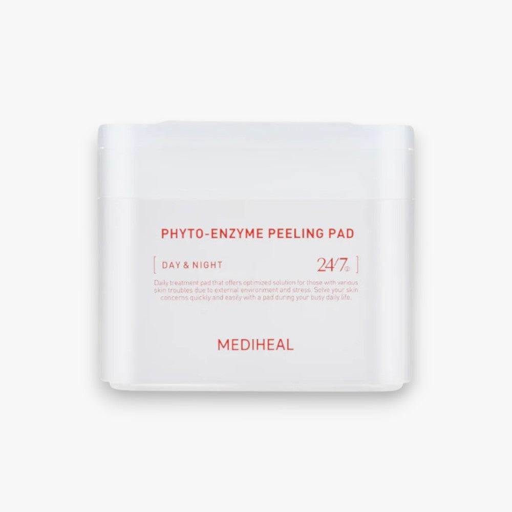 MEDIHEAL Phyto‑Enzyme Peeling Pad 170ml 100 Pads at Embé Skin Korean and Japanese Beauty Skincare