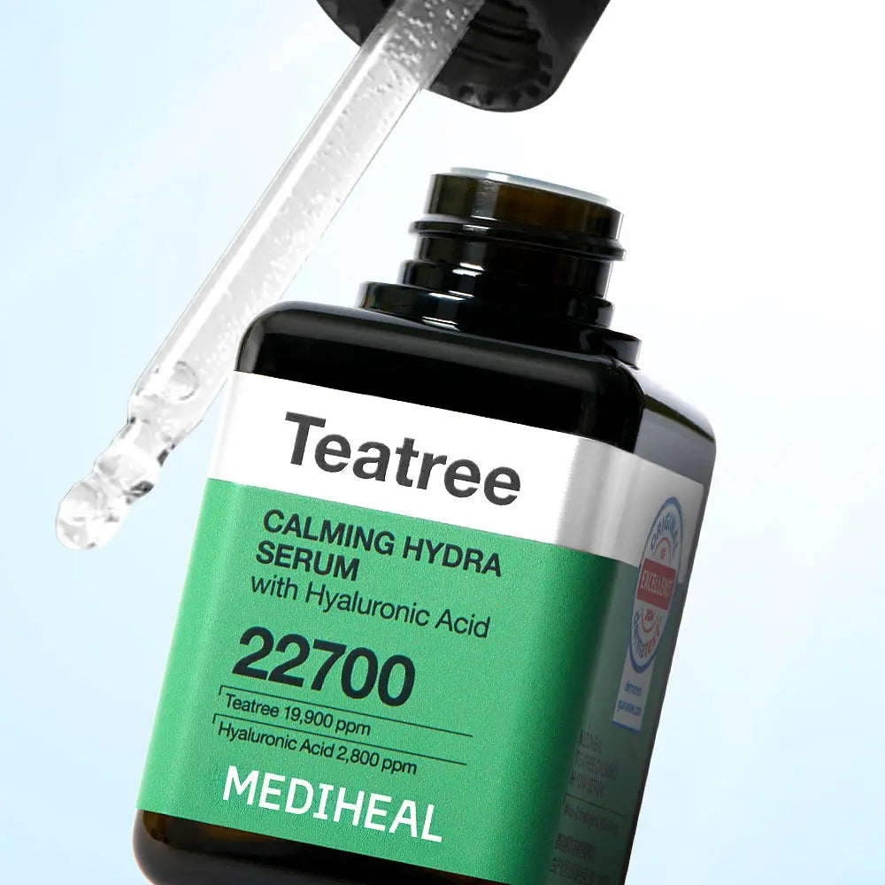 MEDIHEAL Tea Tree Calming Hydra Serum 40ml at Embé Skin Korean and Japanese Beauty Skincare