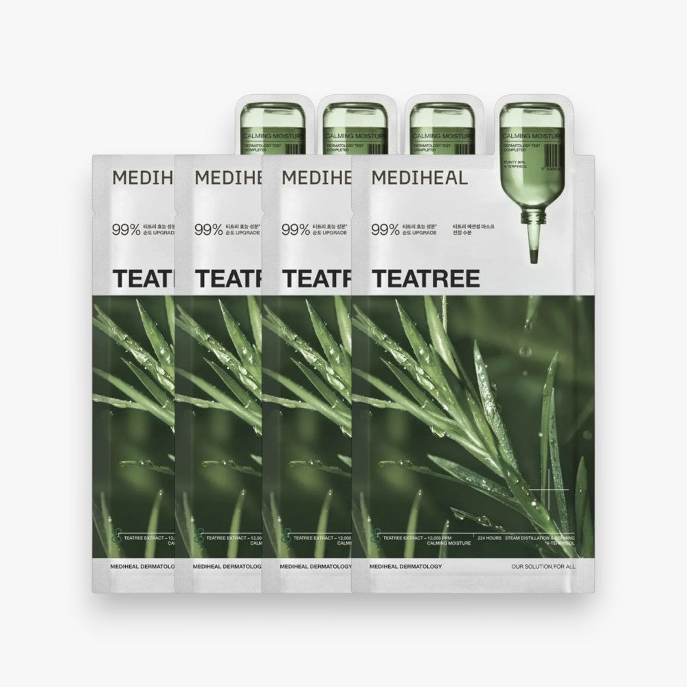 MEDIHEAL Tea Tree Essential Calming Moisture Mask at Embé Skin Korean and Japanese Beauty Skincare
