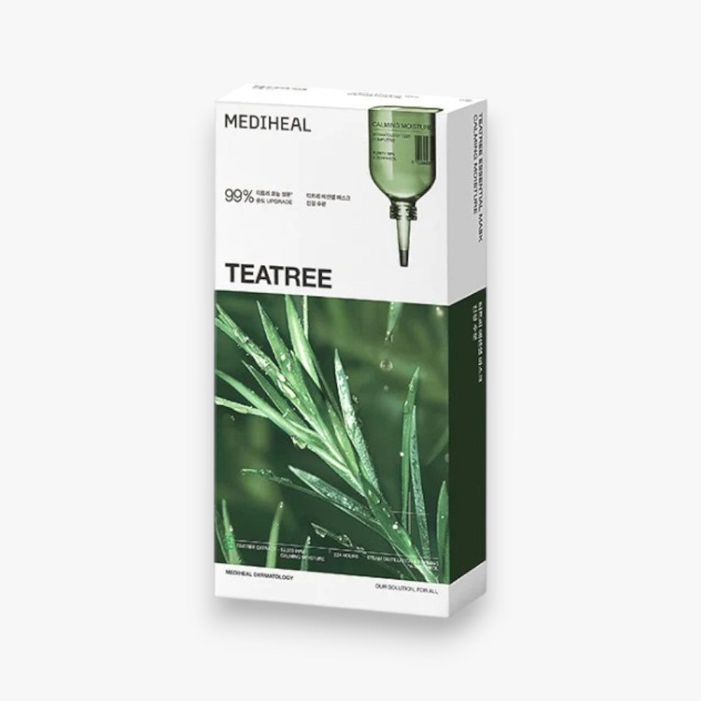 MEDIHEAL Tea Tree Essential Calming Moisture Mask at Embé Skin Korean and Japanese Beauty Skincare